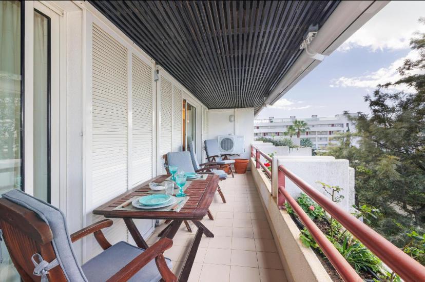 Apartamento Dentro Da Marina De 维拉摩拉 外观 照片
